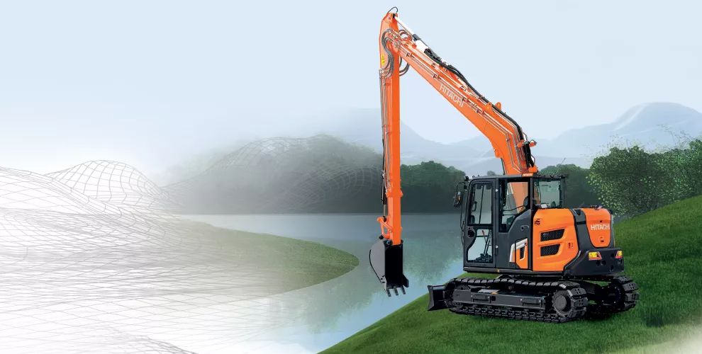 Article: The ultra-compact midi excavator with super long reach